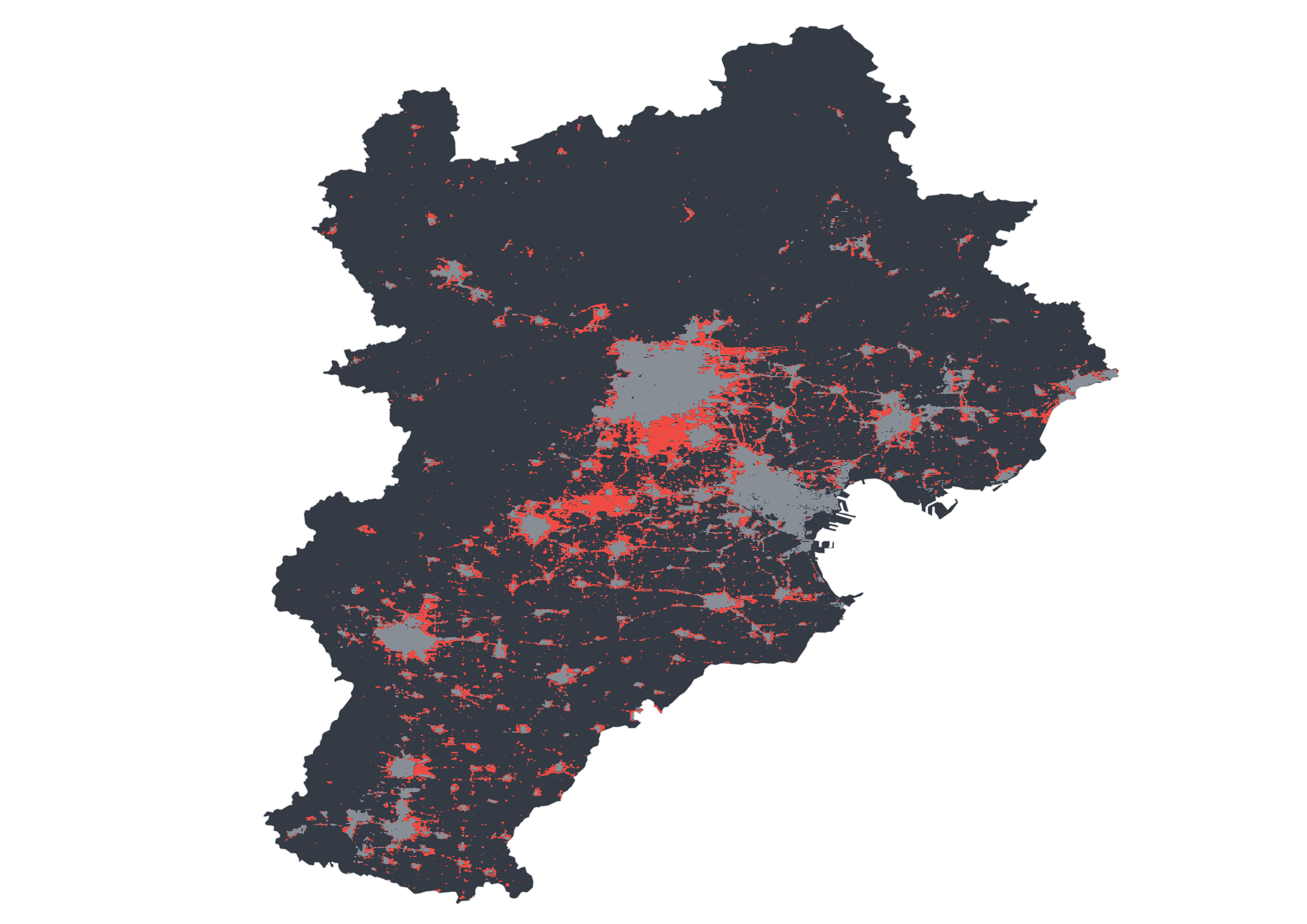 Beijing Tianjin Hebei map