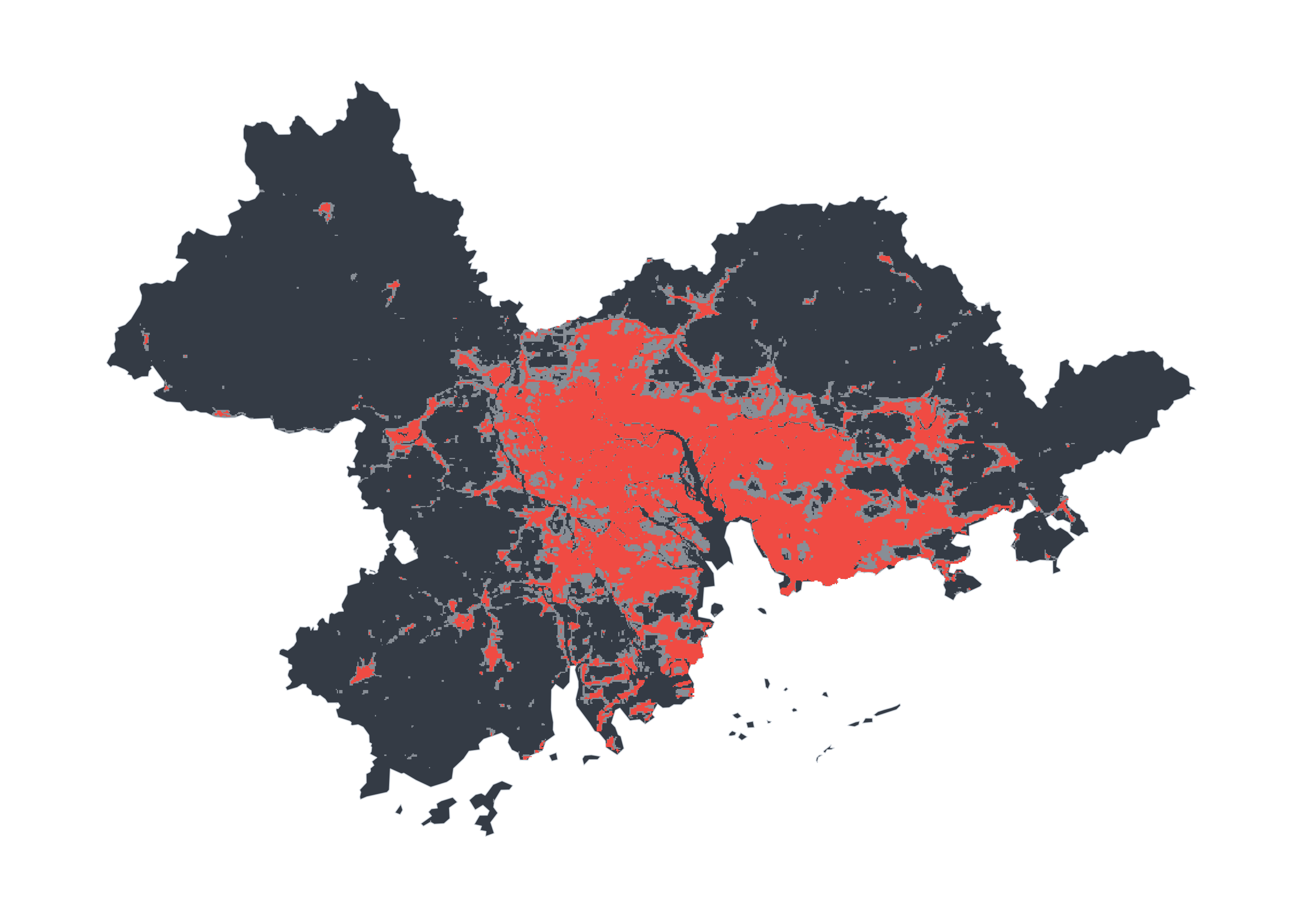 Pearl River Delta map