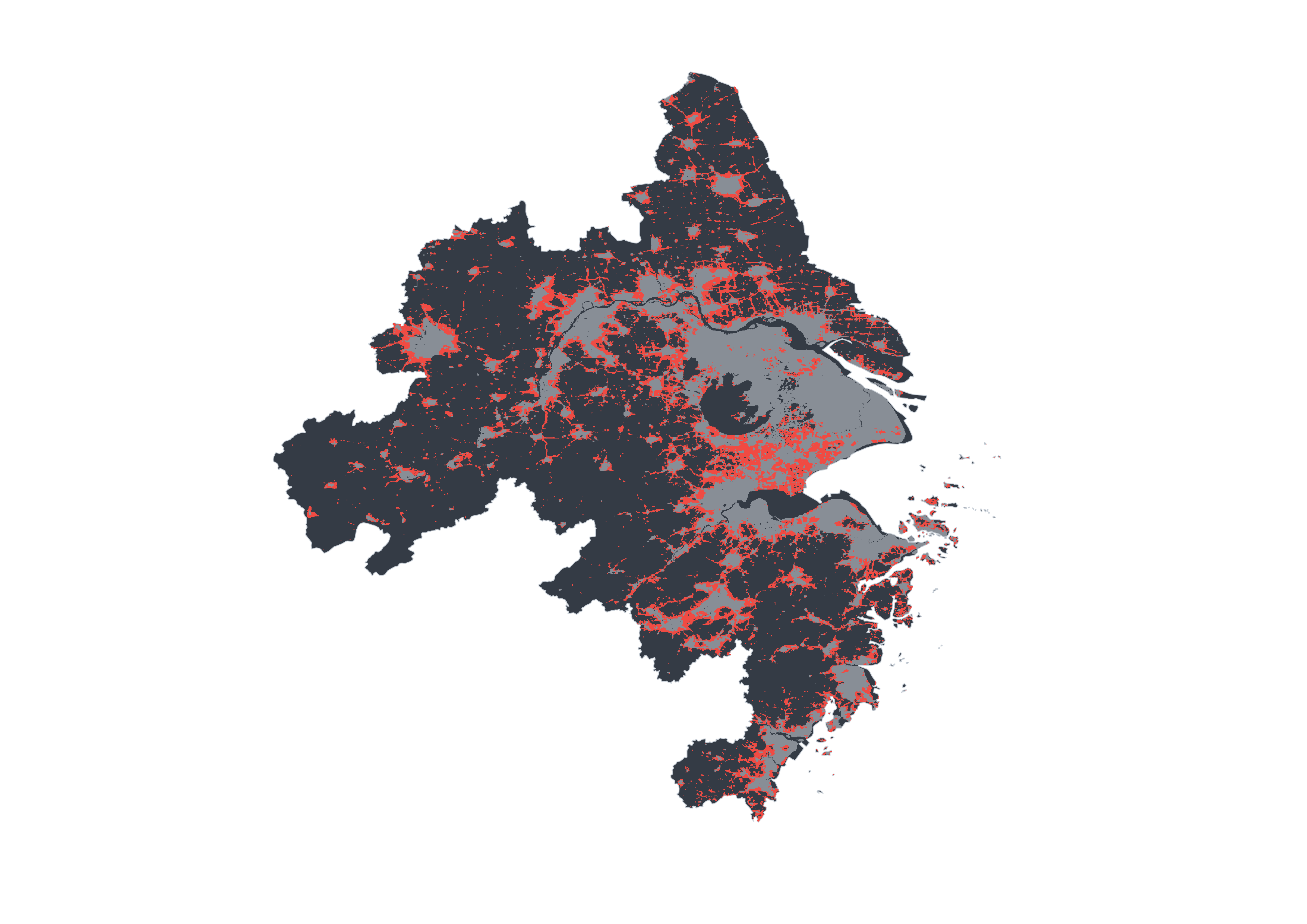 Yangtze River Delta map